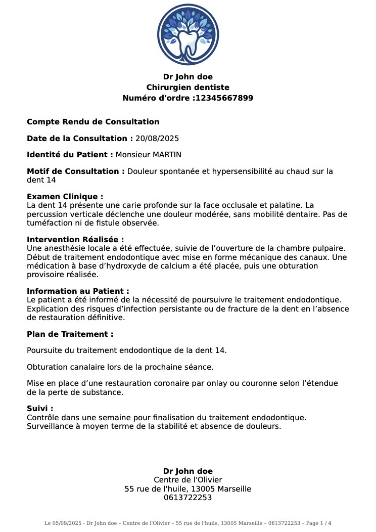 Démonstration SpeakEasy Pro Santé